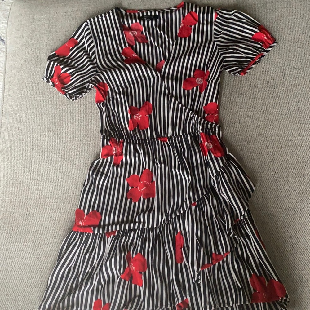 Spring floral dress